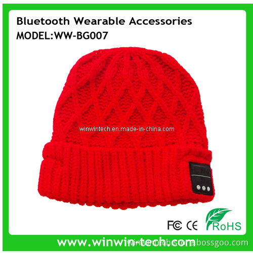 Built in Headphone Bluetooth Hat for Winter Used